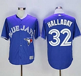 Toronto Blue Jays #32 Roy Halladay Blue New Cool Base Stitched Baseball Jersey,baseball caps,new era cap wholesale,wholesale hats